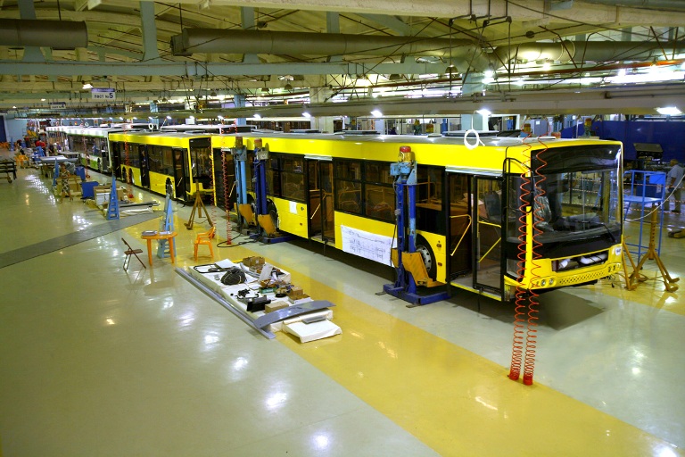 Производство автобусов