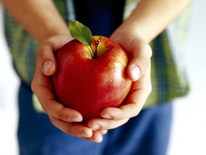 Ешьте 1 яблоко в день, чтобы продлить жизнь